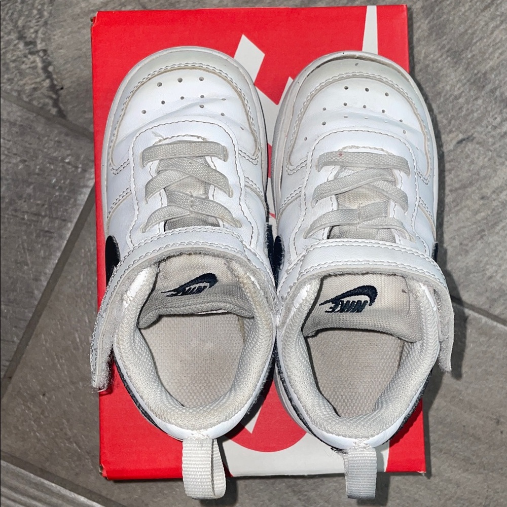 Nike Court Borough Low Recraft (TD), Toddler Size 7c - Picture 9 of 11